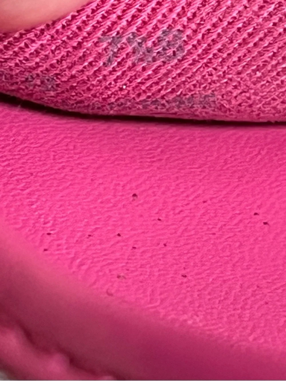 Coach Pink Plaid Cap-Toe Ballet Flats with Logo Ribbon - Picture 13 of 13